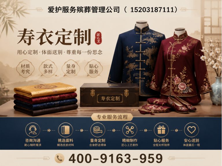 松江区寿衣定制展示图